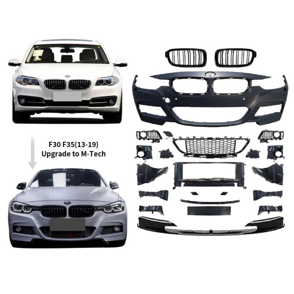 Full Set M-Tech Car Facelift Rear Front Bumper Bodykit Body Kit for BMW 3 Series F30 F35 2013-2019 Upgrade to M Tech M-Tech M3