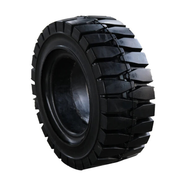 Solid rubber tire used for forklift industrial trailer skid steer loader telehandler wheel loader manlift - Image 2