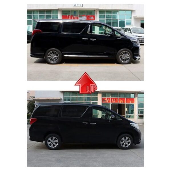 for toyota alphard 2008-2014 to 2020 for 2012 2013 toyota alphard old upgrade to new body kit - Image 3