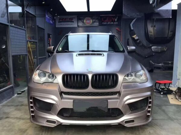 X5 E70 Good Quality FRP material PD style Wide car body kit for 2006-2013 BMW X5 E70 - Image 3