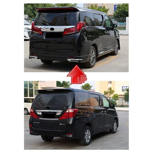 for toyota alphard 2008-2014 to 2020 for 2012 2013 toyota alphard old upgrade to new body kit - Image 4