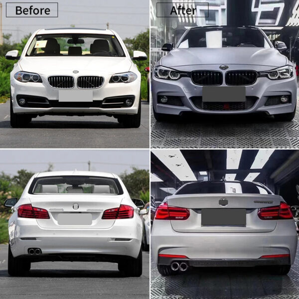 Full Set M-Tech Car Facelift Rear Front Bumper Bodykit Body Kit for BMW 3 Series F30 F35 2013-2019 Upgrade to M Tech M-Tech M3 - Image 4