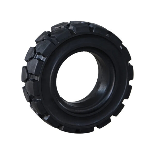 Solid rubber tire used for forklift industrial trailer skid steer loader telehandler wheel loader manlift - Image 5