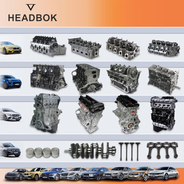 HEADBOK Genuine Quality Cylinder Blocks Engine System Complete Long Block G4FA G4FC For Hyundai Auto Parts Engine Block Assembly - Image 5