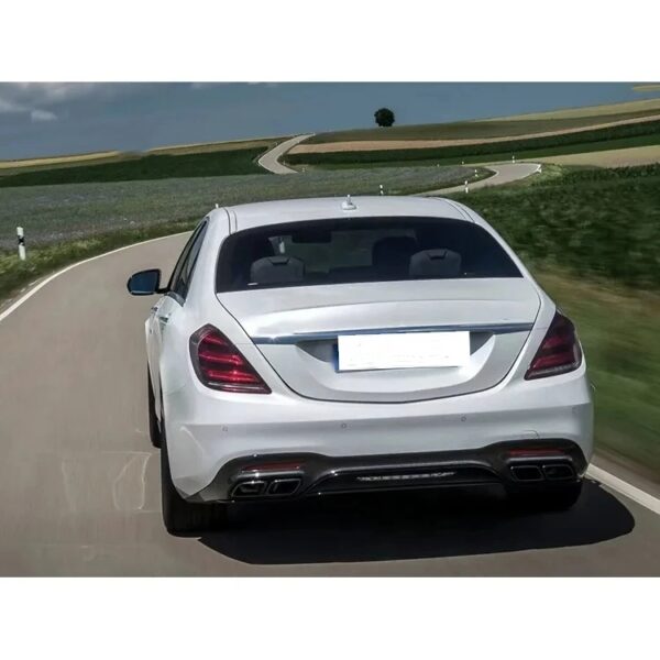 for Mercedes benz S class W222 2014-2020 conversion to S63 AMG facelift bodykit - Image 6