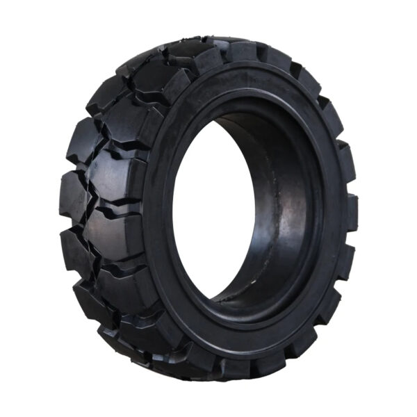 Solid rubber tire used for forklift industrial trailer skid steer loader telehandler wheel loader manlift - Image 6