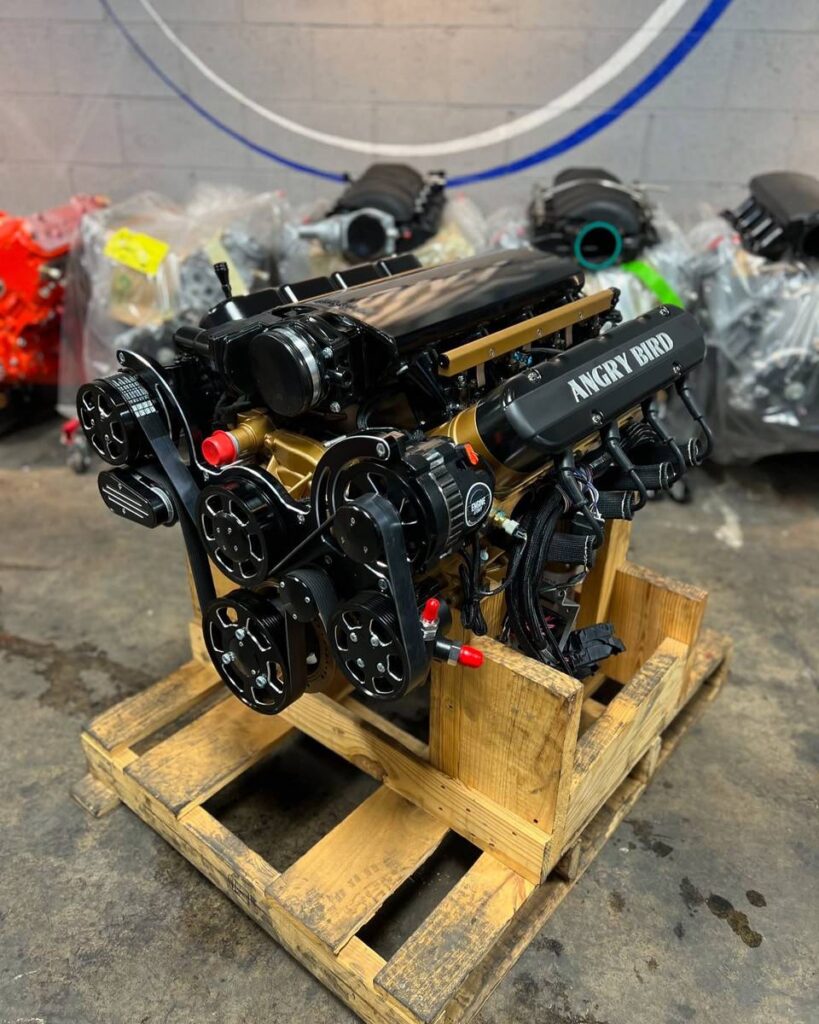 Angry Birdd 6.0L 4 Stroke Water-Cooled Multi-Cylinder Engine Electric Start High Rigidity Core Component for Machinery