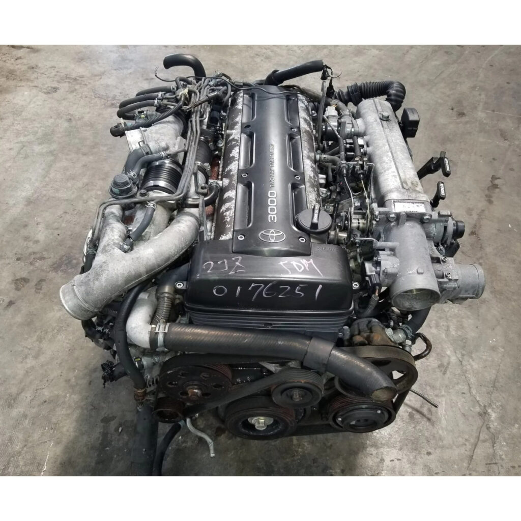 Used Engine for for 1995-2002 Getrag Gearbox 2.7L 4WD OE 2JZ GTE High Performance Low Mileage 12-Month Warranty