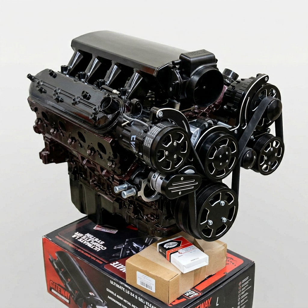 Ls Supercharge LSX 376 V8 Engine 6.0L Water-Cooled 4 Stroke Multi-Cylinder Electric Start EPA Tier2 High Machinery Engine