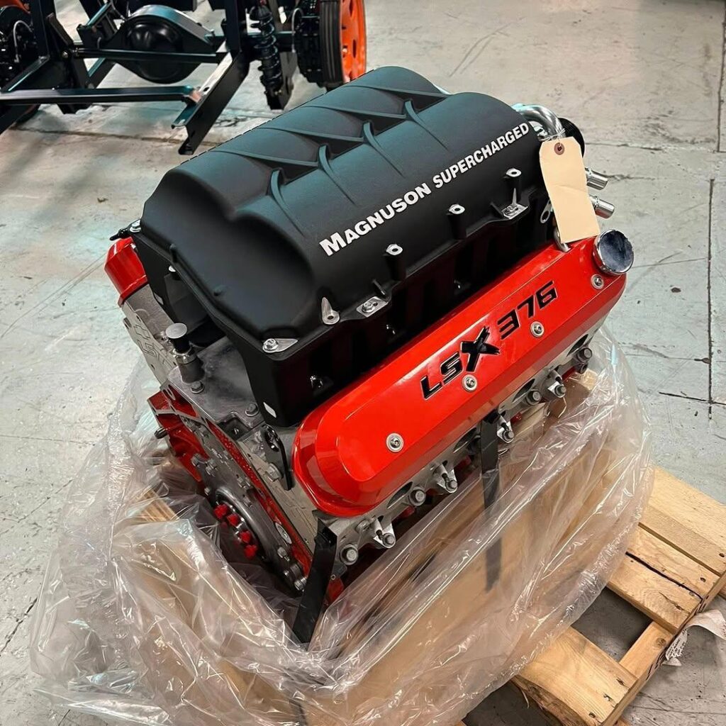 Magnuson Supercharged LSX 376 V8 Engine 6.0L Water-Cooled Multi-Cylinder 4 Stroke Gasoline Engine