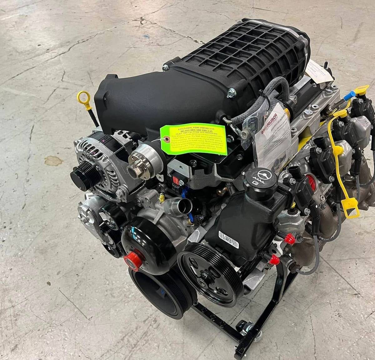 Buy With Guarantee High-Quality LSX376 Supercharged V8 Engine 6.0L 4 Stroke Water-Cooled Multi-Cylinder Drag Racing Power Unit - Image 2