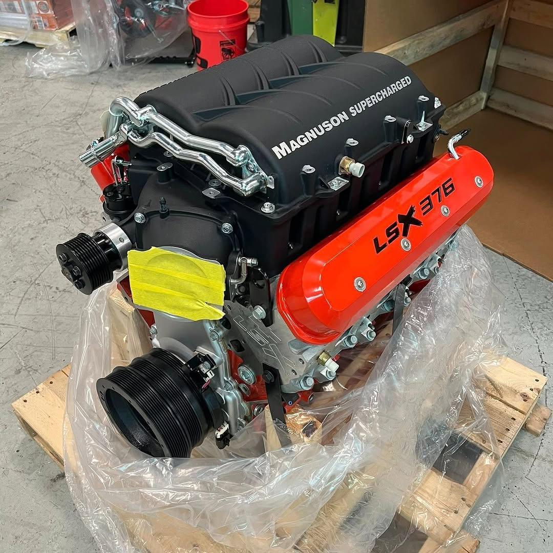 Magnuson Supercharged LSX 376 V8 Engine 6.0L Water-Cooled Multi-Cylinder 4 Stroke Gasoline Engine - Image 3