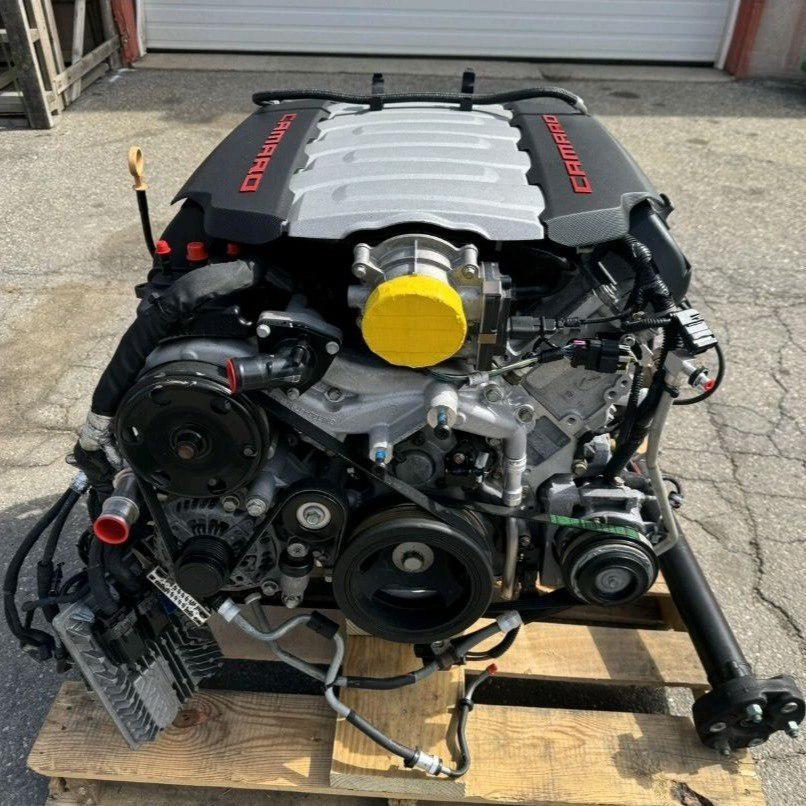 Camaro 250cc Water-Cooled Multi-Cylinder V8 Electric Start Engine Assembly with Intake Manifold Ready for Replacement - Image 5