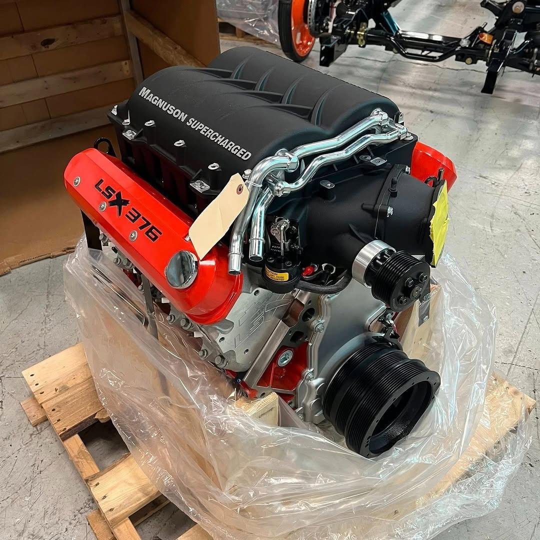 Magnuson Supercharged LSX 376 V8 Engine 6.0L Water-Cooled Multi-Cylinder 4 Stroke Gasoline Engine - Image 4