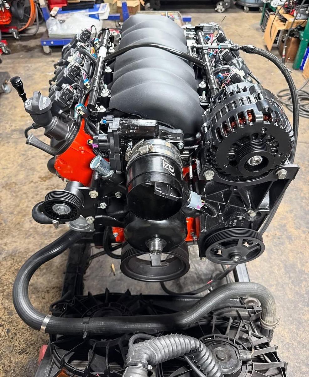 High Performance 250cc 4 Stroke Water-Cooled Multi-Cylinder Electric Start V8 Engine Assembly Euro 2 Supercharged Intake - Image 6